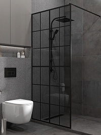 Teymi Душевая перегородка Helmi 90x200 T00311 – фотография-4