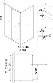 Niagara Боковая стенка Nova NG-A70B – фотография-3