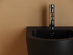 Ceramicanova Подвесное биде Uno CN11002MB чёрный матовый – фотография-6