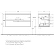 Cezares Тумба с раковиной Duet-N 100 подвесная Bianco Opaco с раковиной CZR-8095-100 – фотография-14