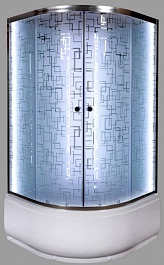 DTO Душевая кабина ЕМ4590 N (без крыши) LED – фотография-4