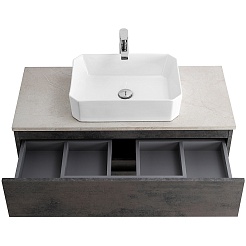 Cezares Тумба под раковину Molveno-46 100 подвесная ossido – фотография-8