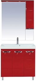 Misty Мебель для ванной Петра 75 красная R – фотография-1