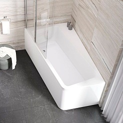 Ravak Шторка для ванны 10° 10CVS2-100 7QRA0U03Z1 R – фотография-3