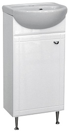 Misty Тумба с раковиной Соло 40 L одна дверь – фотография-1
