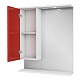 Merkana Зеркало-шкаф Таис 60 L красный – картинка-6
