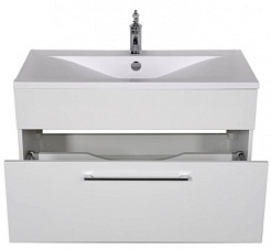 De Aqua Мебель для ванной Кубика 90, зеркало Экстра EXT 90 F – фотография-6