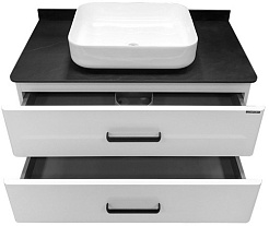 Comforty Тумба с раковиной Амстердам 95 белая – фотография-2