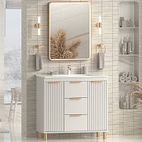 Brevita Мебель для ванной Risacca Crema 90 серая