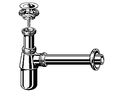 Viega Сифон для раковины 366681 с пробкой – фотография-2