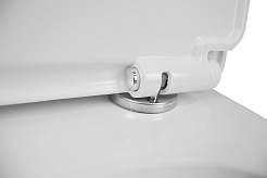 Azario Унитаз-моноблок Sente AZ-8614 безободковый с бачком с сиденьем микролифт белый – фотография-13