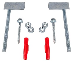 TECE Комплект крепления для инсталляций TECEprofil 9380300 для монтажа к стене – фотография-1