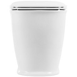 BelBagno Унитаз приставной Prado BB10150CB/BB10150SC безободковый – фотография-3