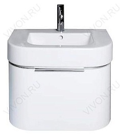 Duravit Тумба с раковиной "Happy D 65" белая – фотография-2