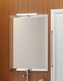  Зеркало для ванной Сити 80 белый – фотография-1