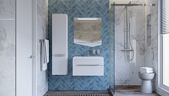 Velvex Зеркало Crystal Cub 70 белое – фотография-5