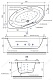 Aessel  Акриловая ванна "Ориноко" L – фотография-9