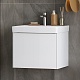 Акватон Тумба под раковину Асти 55 подвесная белая – картинка-13