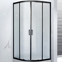 Royal Bath Душевой уголок RB 90HKD-C-BL 90х90х185 – фотография-1