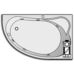 Kolpa San Акриловая ванна Voice R STANDART – фотография-4