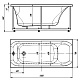 Aquatek Акриловая ванна Альфа 140x70 – фотография-6