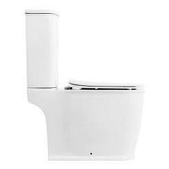 BelBagno Унитаз-компакт безободковый Prado BB10150CP/BB10150T – фотография-2