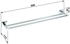 Bemeta Держатель для полотенец Beta 132104052 – фотография-2