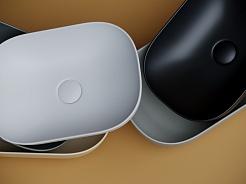 Ceramicanova Мебельная раковина Element 46 CN6009MB чёрный матовый – фотография-9