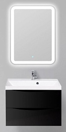 BelBagno Мебель для ванной MARINO 700 Nero Lucido – фотография-1