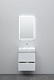 Aquanet Мебель для ванной Вега 50 подвесная белая глянцевая – фотография-32