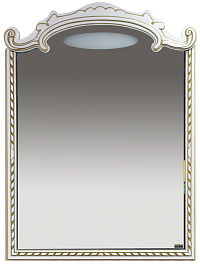 Misty Зеркало Элис 90 белое/патина – фотография-1