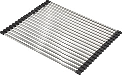 Milacio Ролл-мат для кухонной мойки Ultra MCU.4536.SS нержавеющая сталь – фотография-1