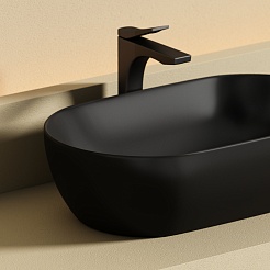 Ceramicanova Мебельная раковина Twist 50 CN12001MB чёрный матовый – фотография-3