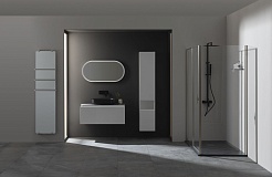 Allen Brau Душевая стойка Infinity 5.21012-31 черный матовый – фотография-8