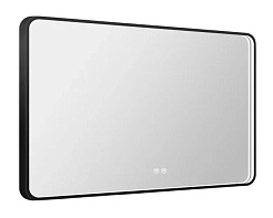 Esbano Зеркало со встроенной подсветкой ES-3311KD 100/70 матовый черный – фотография-1