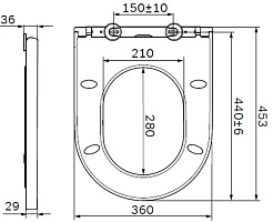 Am.Pm Крышка-сиденье Spirit V2.0 C707858WH с микролифтом – фотография-4