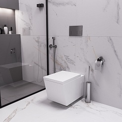 Grossman Унитаз подвесной Cristal GR-4495 белый – фотография-7