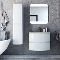 Cezares Тумба под раковину Vague 70 bianco lucido – фотография-3