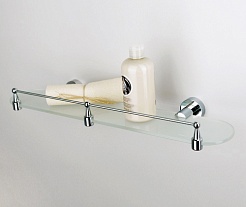 WasserKRAFT Полка стеклянная "Donau K-9444" – фотография-2