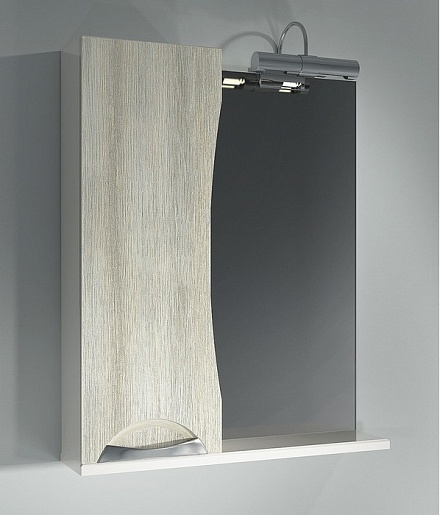 Какса-а Мебель для ванной Каприз 65 L с ящиками дуб – картинка-3