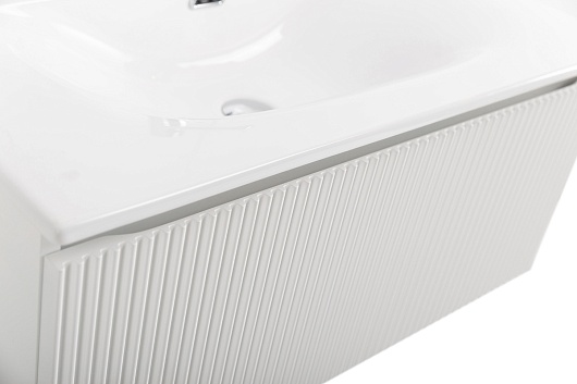 BelBagno Тумба под раковину Uno 80 подвесная Bianco Opaco – картинка-5