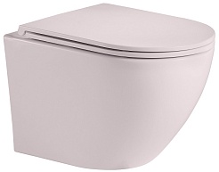 WeltWasser Унитаз подвесной MERZBACH 004MT-PK – фотография-1