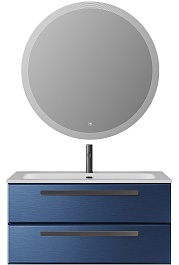 BelBagno Мебель для ванной Eco Cer-N 100 CZR-8073-100 sapfiro ручки чёрные – фотография-1