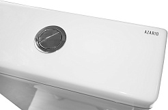 Azario Унитаз-компакт Maro AZ-2125 безободковый с бачком с сиденьем микролифт белый – фотография-13