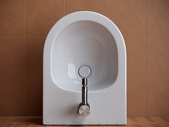 Ceramicanova Подвесное биде Forma CN3012 белое – фотография-2