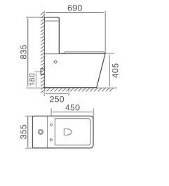 Timo Унитаз напольный SOLI TK-301 – фотография-5