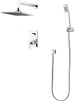 Lemark Душевая система Contest LM5829CW белая/хром