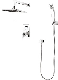 Lemark Душевая система Contest LM5829CW белая/хром – фотография-1