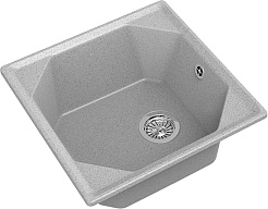 Granfest Мойка кухонная GF-U-500 серый – фотография-1