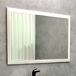 Comforty Мебель для ванной Империя 120 с графитовой столешницей белая – фотография-13